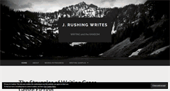 Desktop Screenshot of jrushingwrites.com